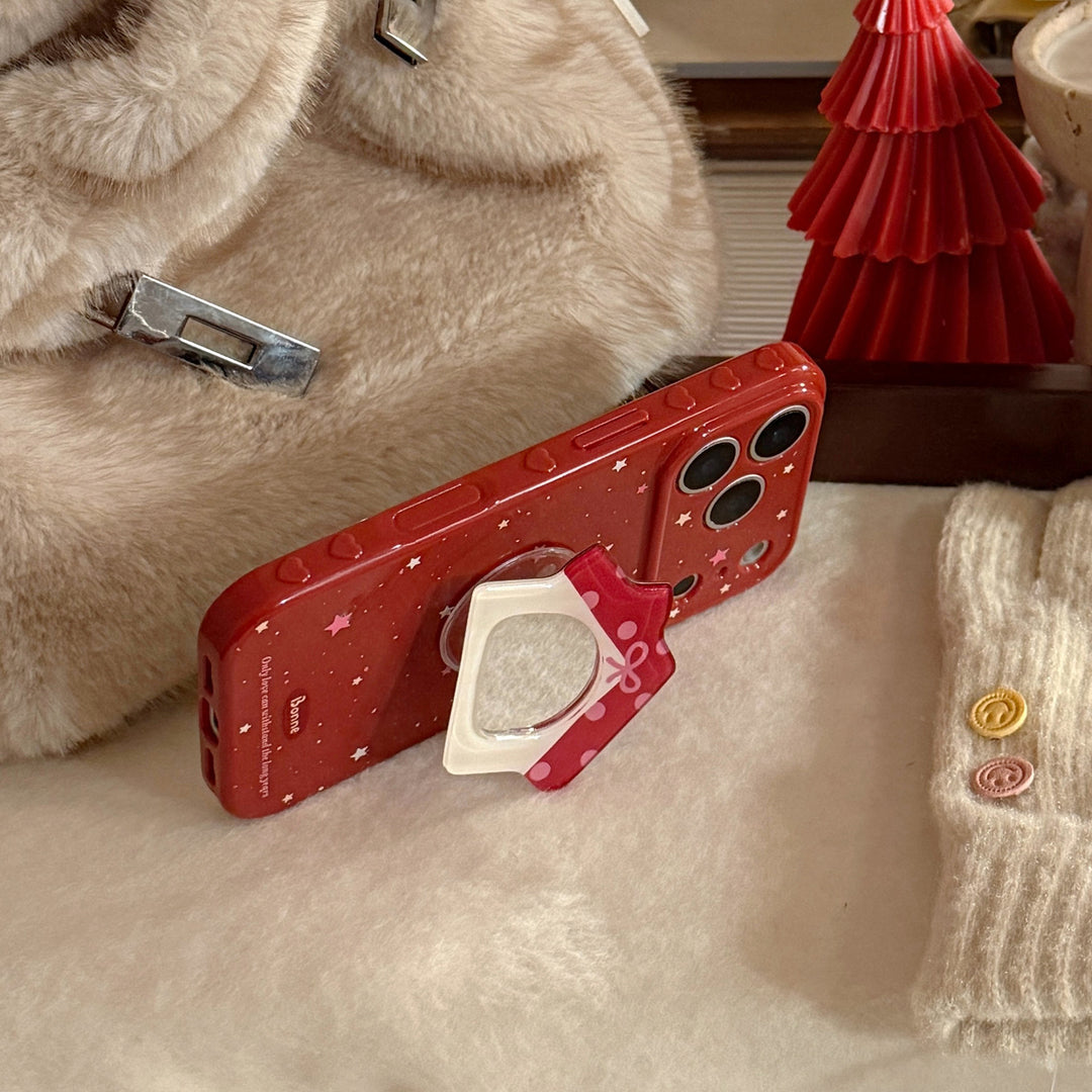 Hand mirror in cute house design Bowlift