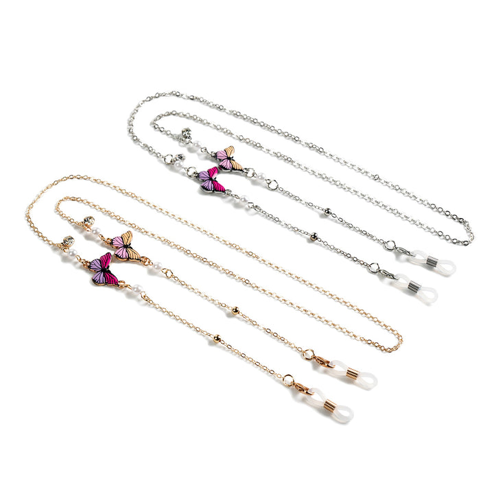 Butterfly-Themed Eyewear Necklace Bowlift