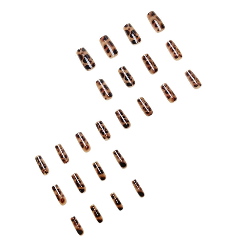 Animal Print Press-On Nails Bowlift