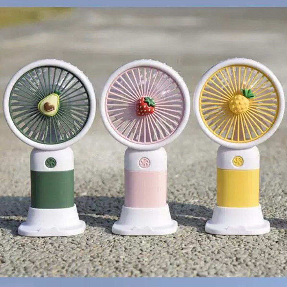 Ladies portable mini hand fan with dual USB charging function Bowlift