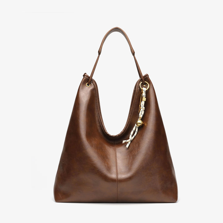 Luxurious Soft Leather Hobo Bag