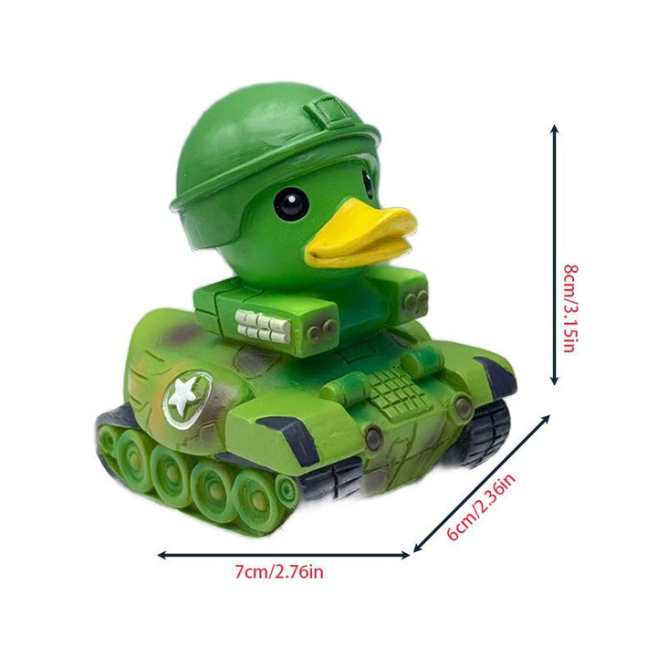 Funny Decor Rubber Duck with Sprinkles Bowlift