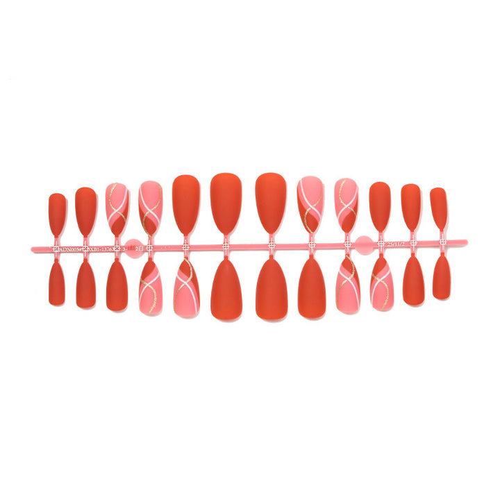 Premium Artificial Nails with Exquisite Design Bowlift