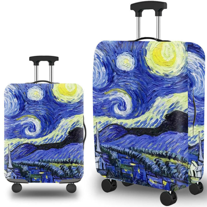 Artistic Travel Hard Shell Suitcase Bowlift