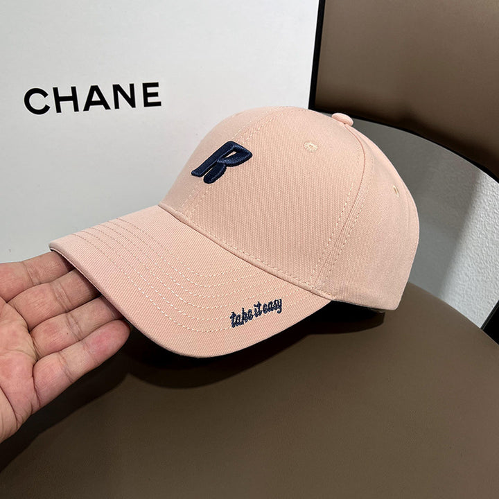 Women's Casual Embroidered Cap Bowlift