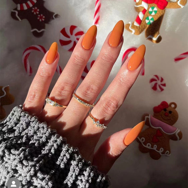 Artful nail designs with a matte finish and elegant stiletto shape Bowlift