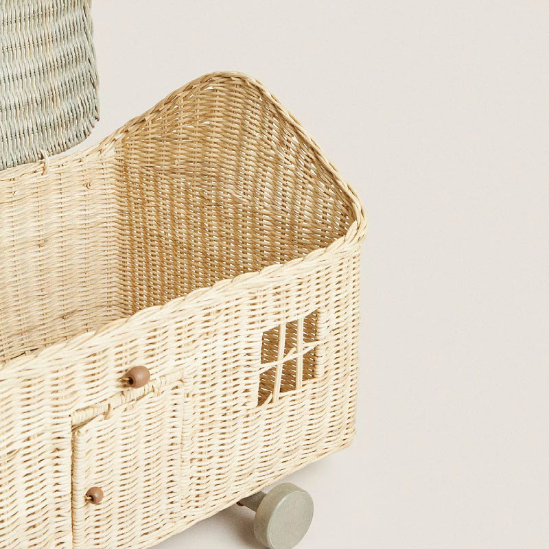 Handcrafted storage basket in house design Bowlift