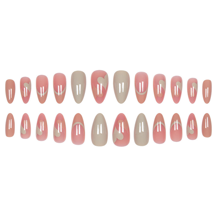 Artistic Abstract Stiletto Press-On Nails Bowlift