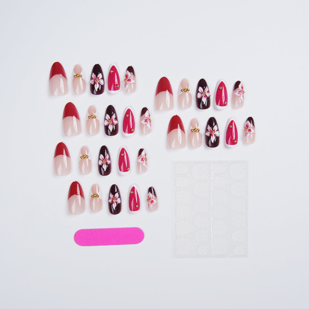 Exclusive Premium Artificial Nail Set Bowlift