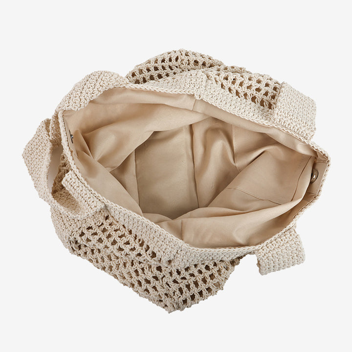 Stylish Crocheted Shopping Bag Bowlift