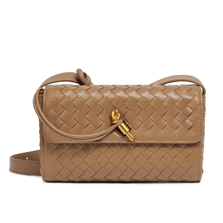 Woven Crossbody Clutch Bowlift