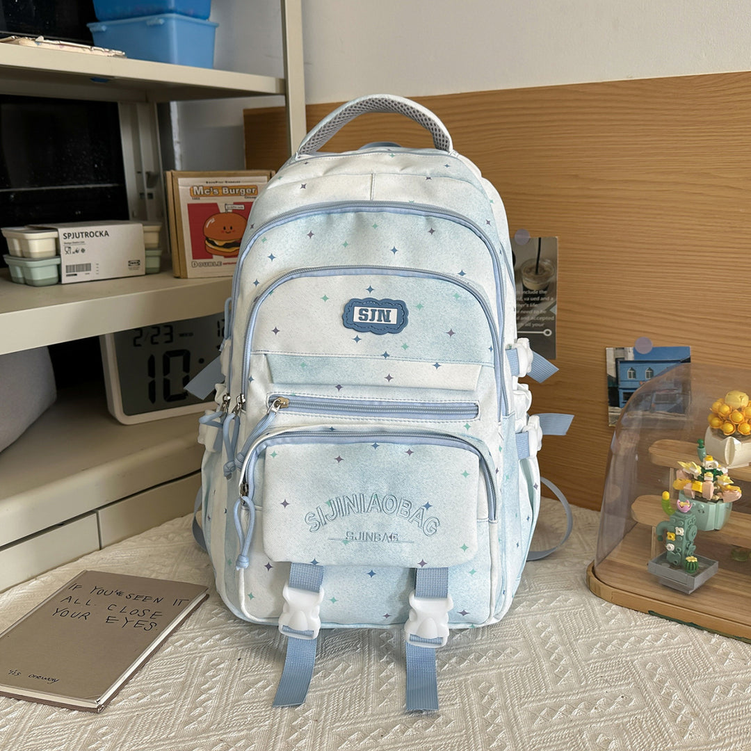 Charming Star Print Backpack