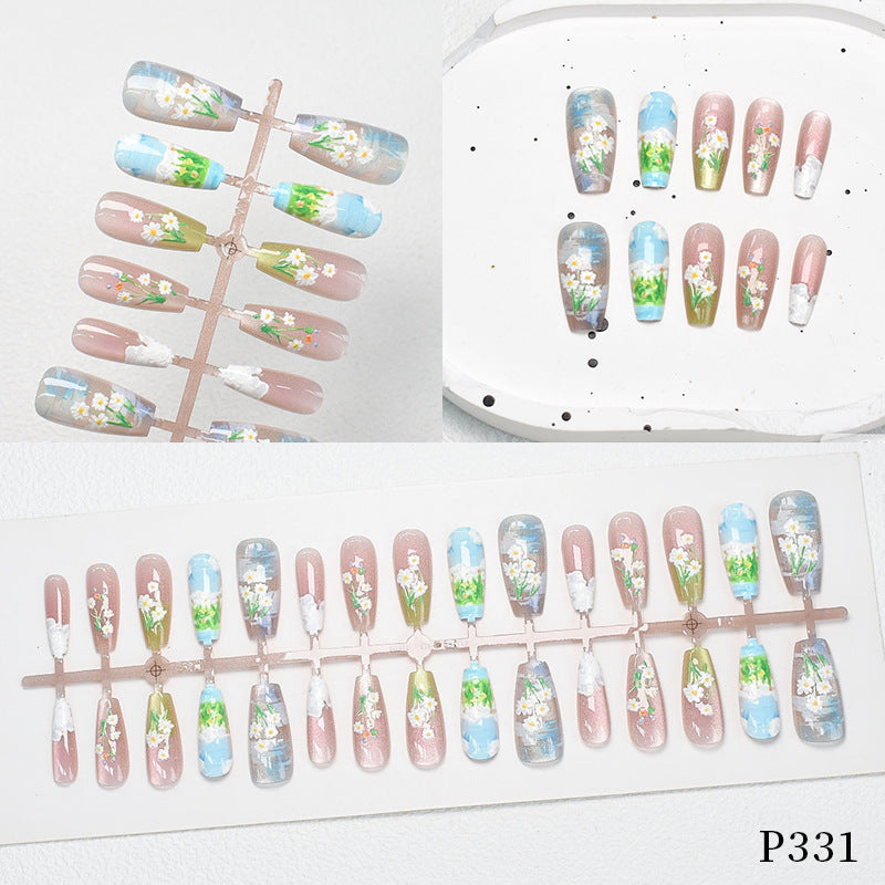 Floral Fantasy Press-On Nail Kit Bowlift