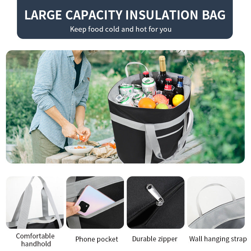 Spacious Multi-Pocket Tote Bowlift