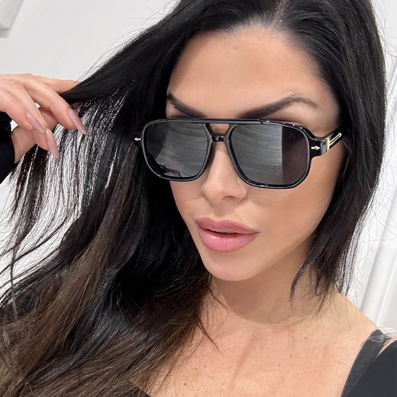 Men's Angular Frame Sunglasses Bowlift