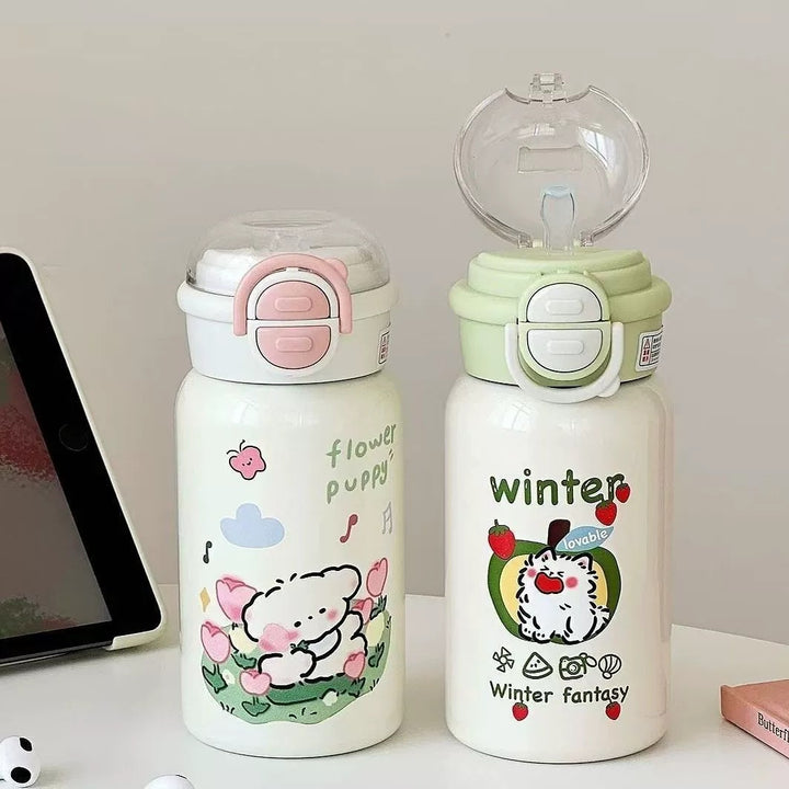 Ladies colorful water bottle Bowlift