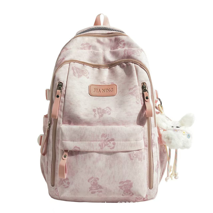 Stylish Floral Print Backpack Bowlift