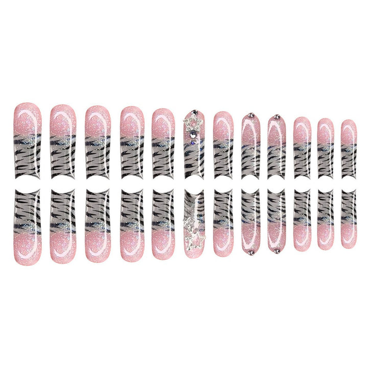 Glamorous Long Nail Art Extensions Bowlift