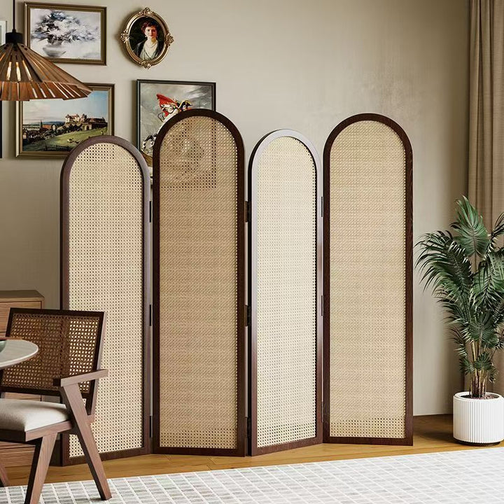Elegant Rattan Room Divider Bowlift