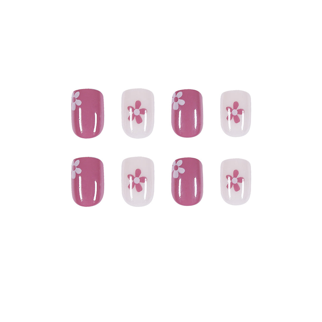 Artful Nail Art with Floral Elements Bowlift