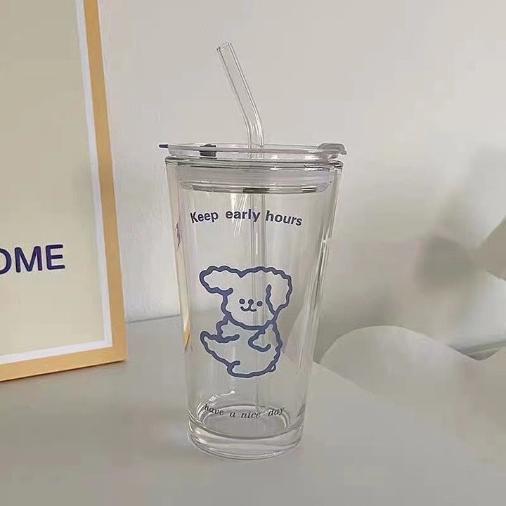 Ladies funny Tritan drinking cup with lid and straw Bowlift