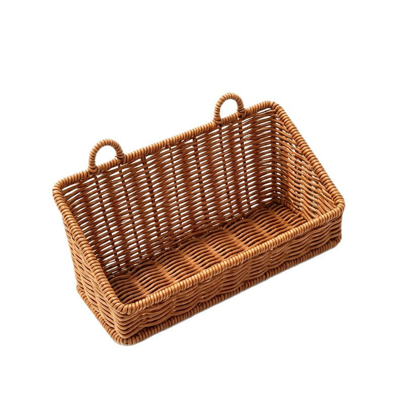 Rustic Woven Storage Tray Bowlift