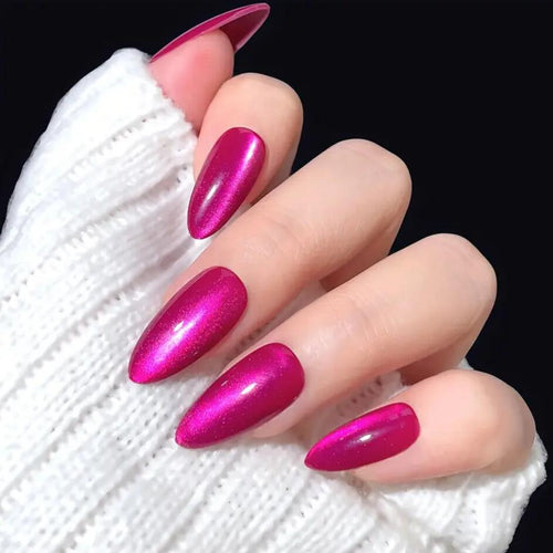Long-Lasting Glossy Stiletto Nail Tips Bowlift