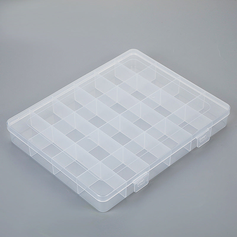 Multi-Divided Clear Craft Storage Organizer Bowlift