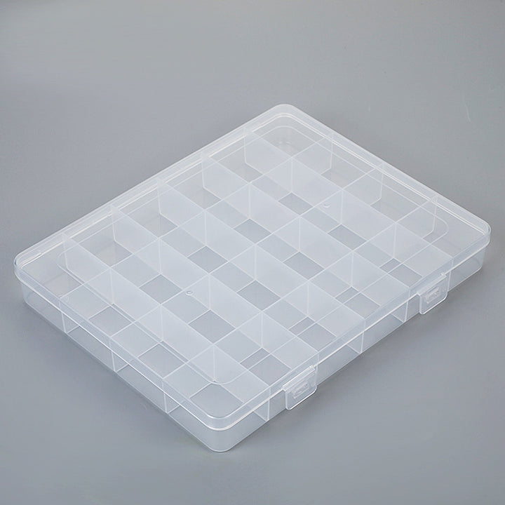 Multi-Divided Clear Craft Storage Organizer Bowlift