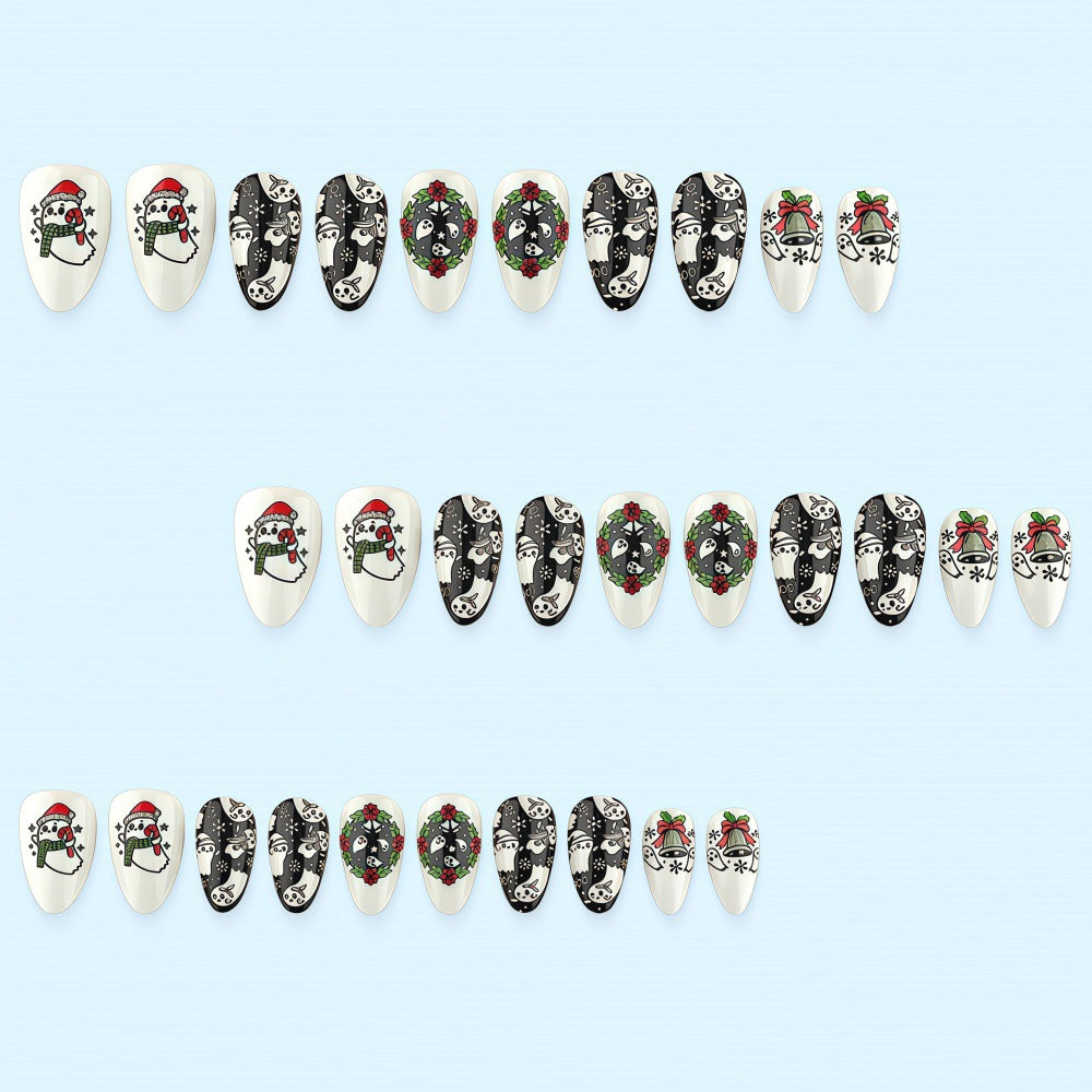 Christmas motif nail set Bowlift