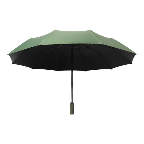 Women's Automatic Rain Umbrella with Robust Wind Resistance Bowlift