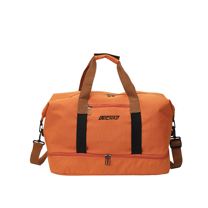 Durable Multi-Compartment Travel Duffel Bag