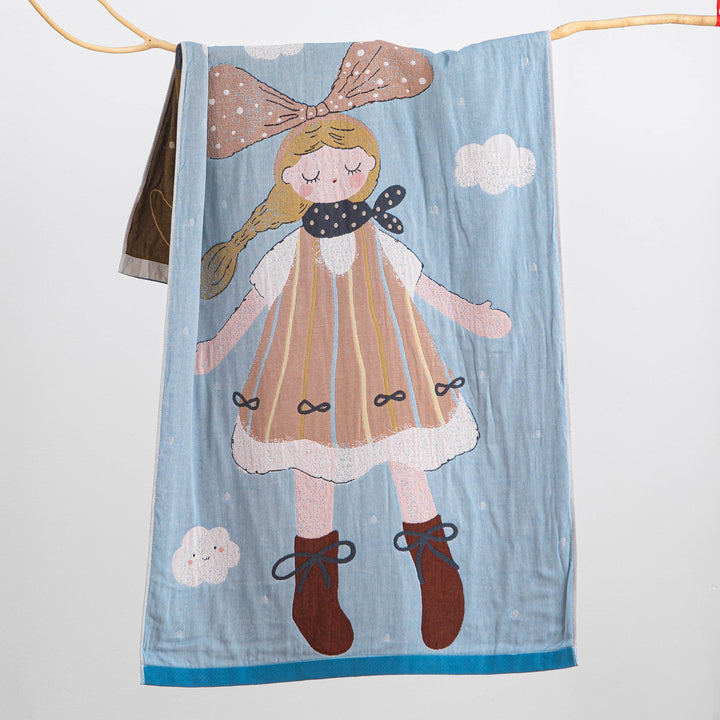 Women's cuddly cloth with processed bear motif Bowlift