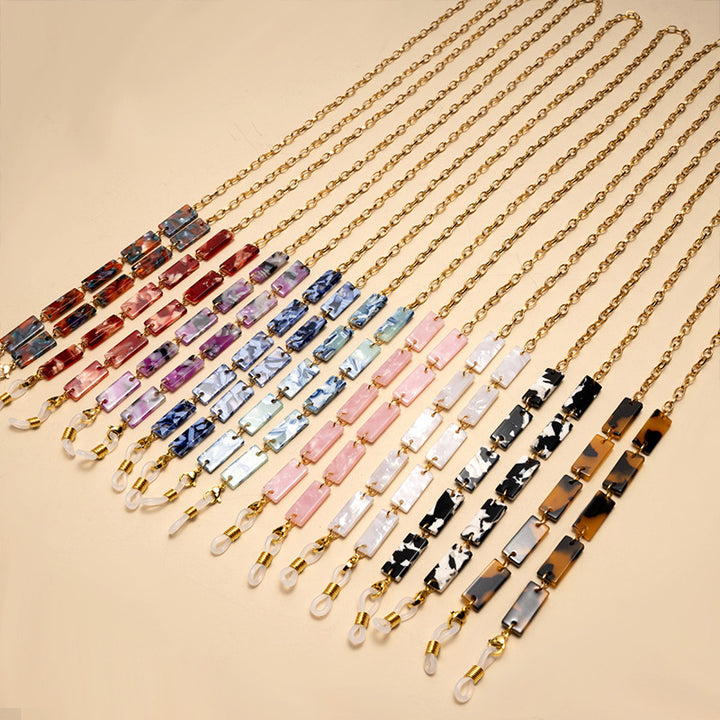 Designer Beaded Eyewear Chain Bowlift