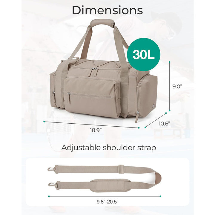 Multi-Functional Travel Duffel Bag Bowlift