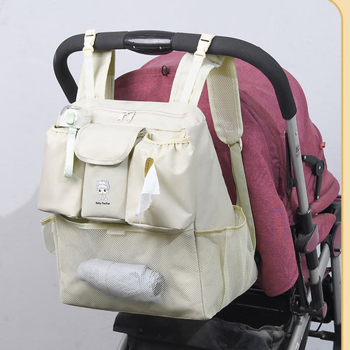 Multi-Pocket Baby Care Backpack Bowlift