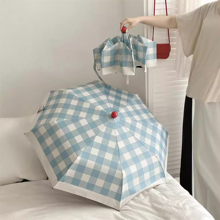 Women’s Foldable Umbrella with Special Design Bowlift
