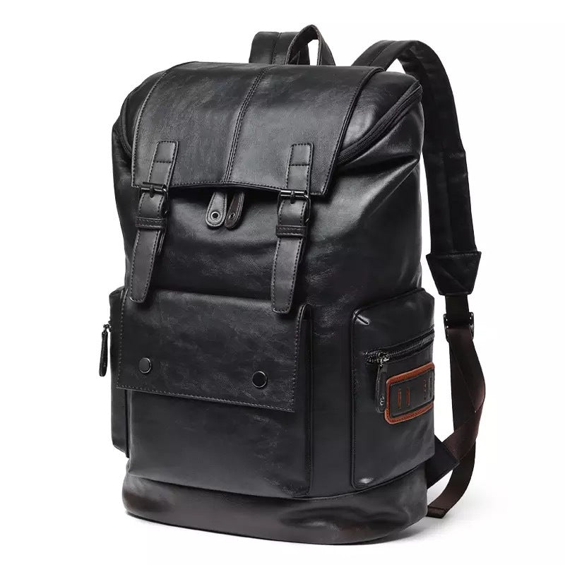 Durable and Elegant Backpack Made of High-Quality Faux Leather Bowlift