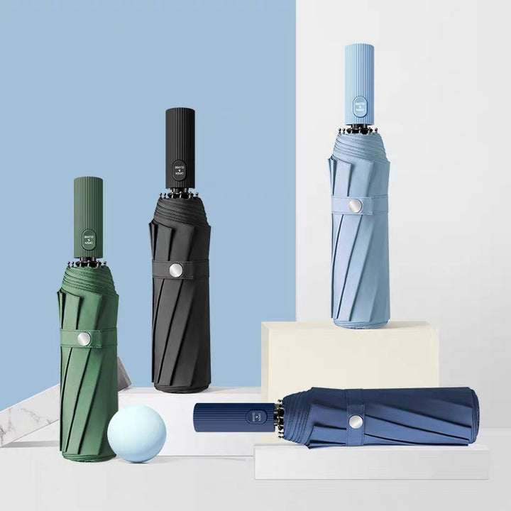 Women's wind-resistant automatic umbrella Bowlift