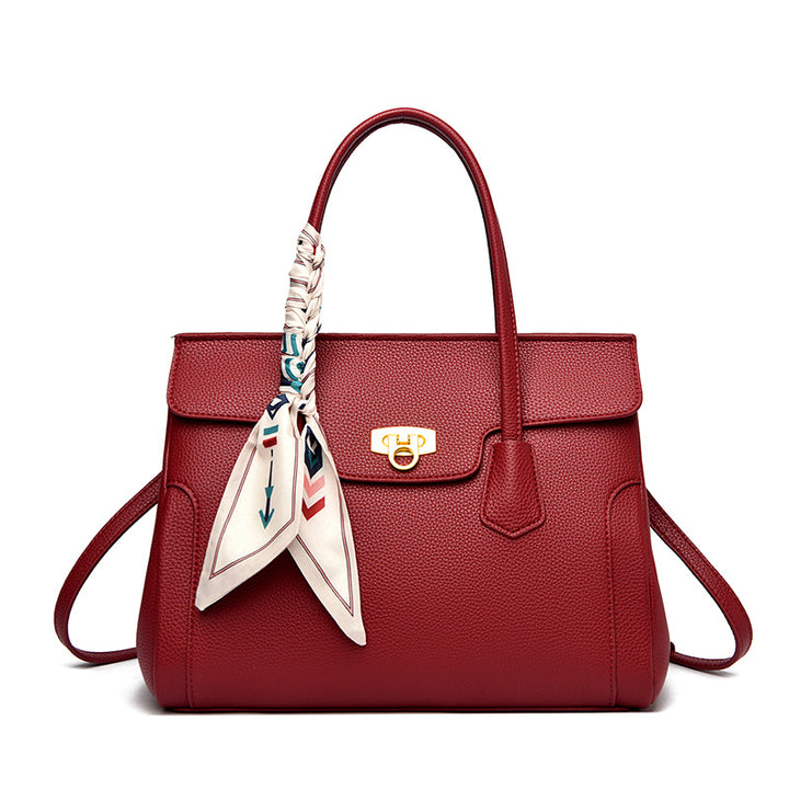 Structured Textured Handbag Bowlift