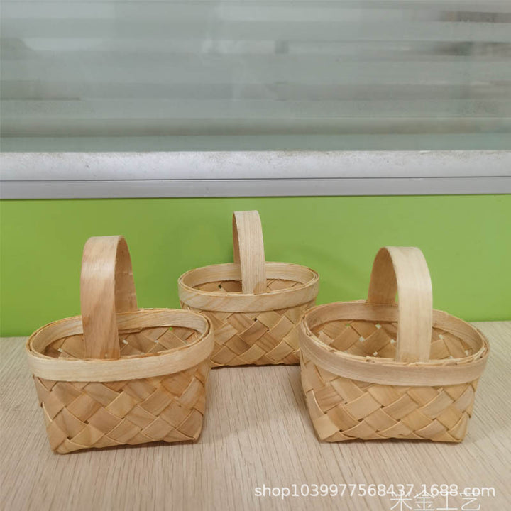 Handwoven Decorative Miniature Baskets Bowlift