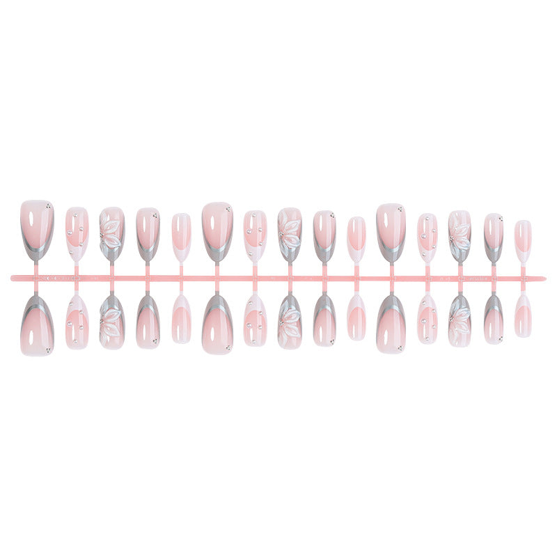 Luxury Decorative Press-On Nail Set Bowlift