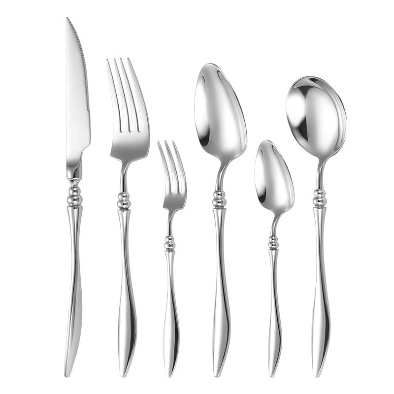 Elegant table knife with fine wave pattern Bowlift