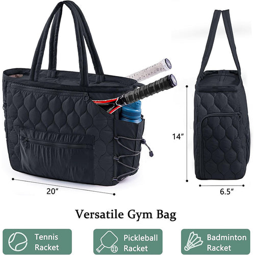 Sports bag with shoe compartment and versatile pockets Bowlift