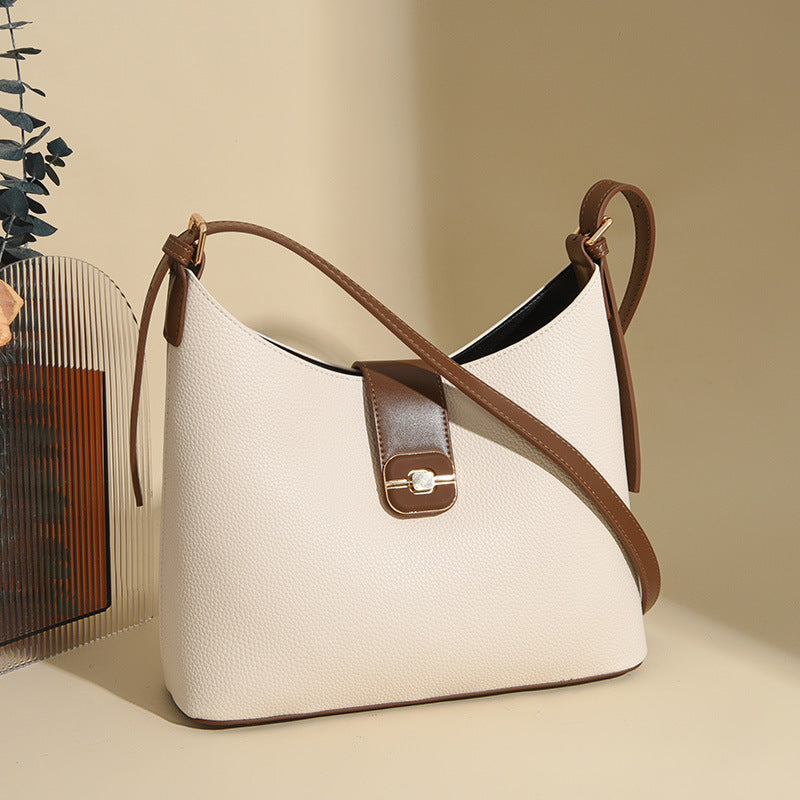 Stylish Textured Handbag Bowlift