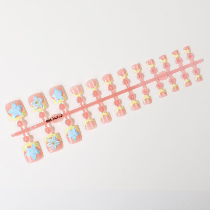 Decorative Press-On Nail Art Tips Bowlift
