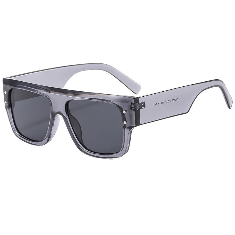 Ladies fashionable sunglasses with rectangular frame and polarized lenses Bowlift