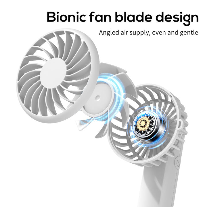 Unisex Compact Wall-Mounted Mini Fan Bowlift