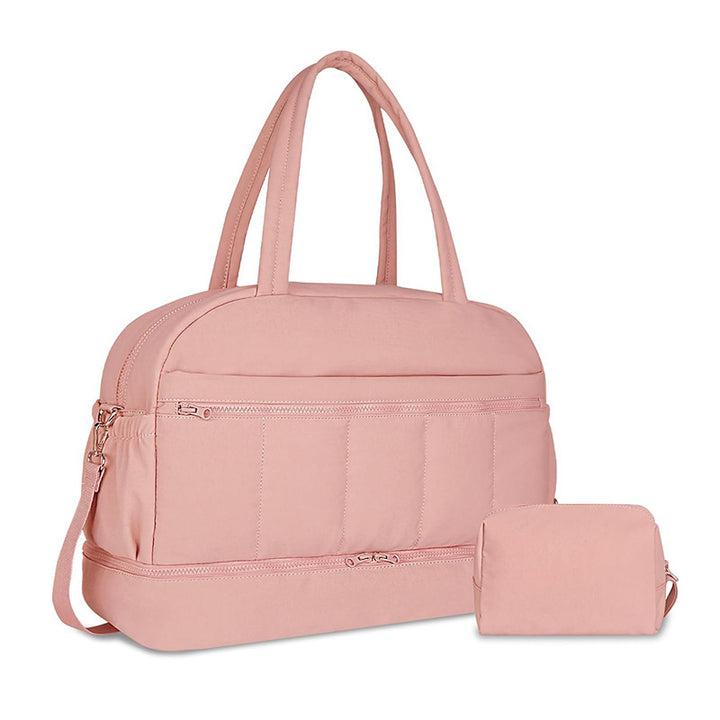 Multifunctional Travel Bag with Removable Cosmetic Bag Bowlift