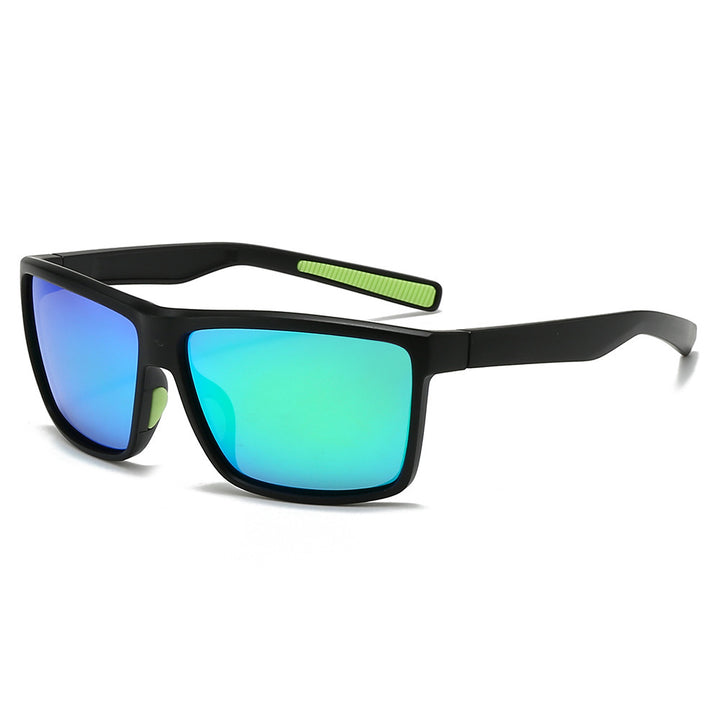 Men's sporty sunglasses with highly reflective lenses and elastic frame Bowlift